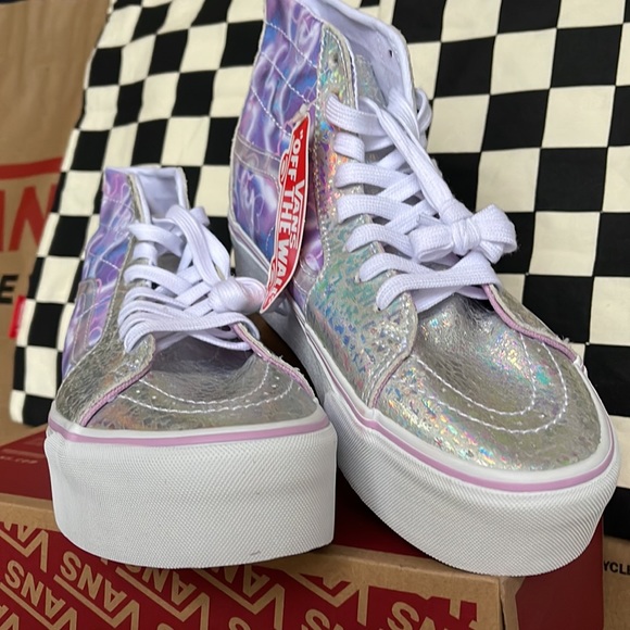 Vans Sk8-Hi Tapered Butterfly Dreams WMNS sneakers-platforms - Picture 9 of 16